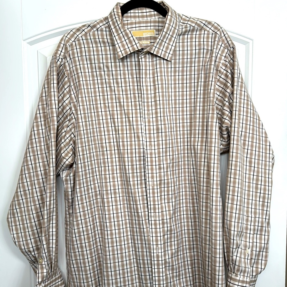 Michael Kors 17 1/2 34/35 Men’s button up long sleeve